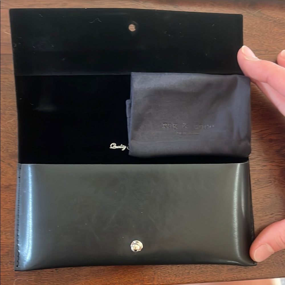 Rag & Bone Leather Sunglass Case